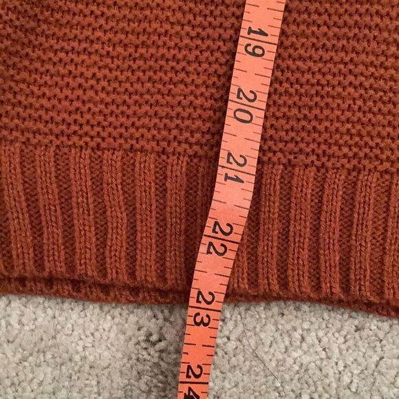 Charlotte Russe Knit Lace Up Sweater Boho Bohemian Everyday Casual - Picture 12 of 12